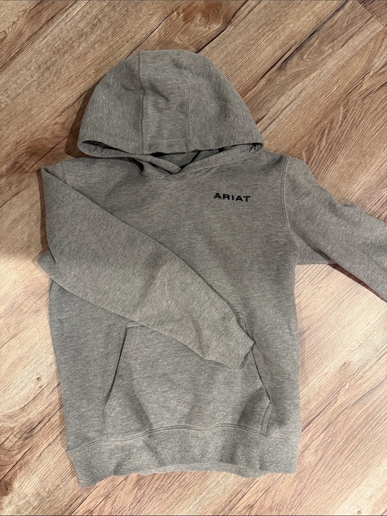 Ariat Other - Ariat Heather Gray Hooded Sweatshirt